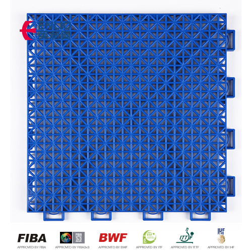 Dwaj boisko do koszykówki Badminton Garden Court Flooring Tile