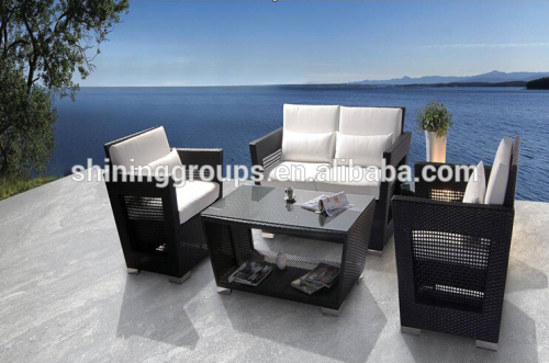 C673 Waterproof patio furniture sectional sofa set outdoor furniture