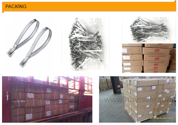 High quality container metal strip security seals YT-MS603