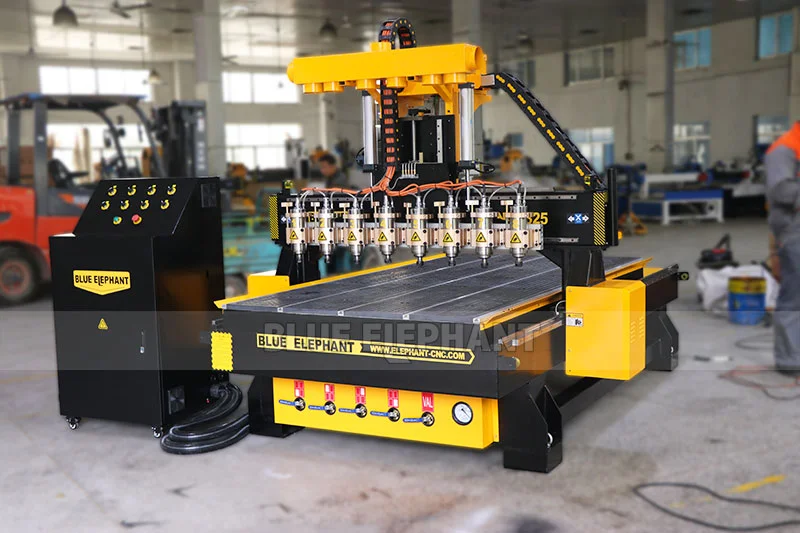 China Best 1325 Multi Head CNC Wood Router Carving and Engraving Machine for Sale