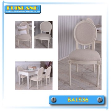 White dining room chair dressing table chair