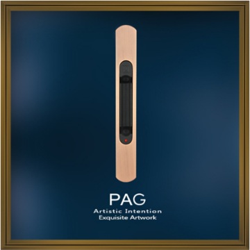 Zinc Alloy Painted and Electroplated Touch Lock