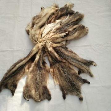 China factory wholesale wolf fur hides skins with cheap price