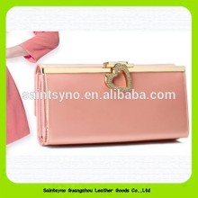 15377 New fashion ladies leather coin clutch hand purse