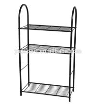 cheap storage shoe rack bracket commercial shelf home used metal shoe rack