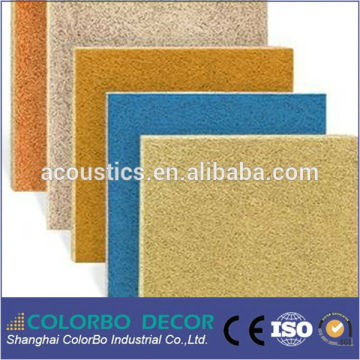 Wood wool sound deadener wood fiber board