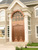 professional made villa copper metal door used