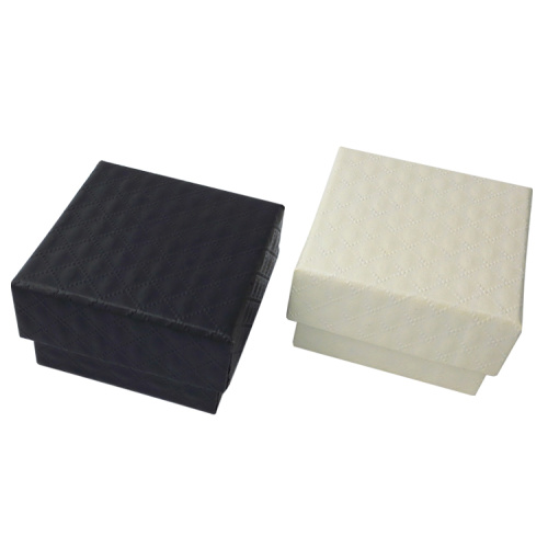 Custom leather bracelet box with inserts
