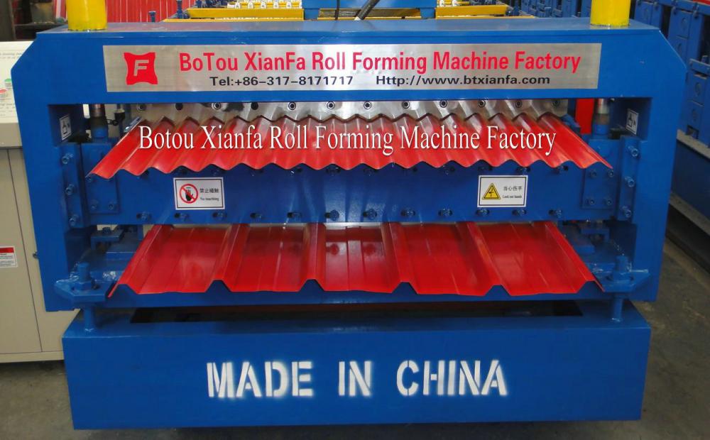 Double IBR And Wave Roof Forming Machine