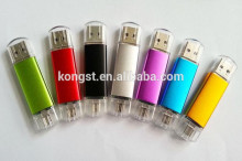 Multifunction OEM mobile phone otg usb flash drive/bulk 1gb usb flash drives