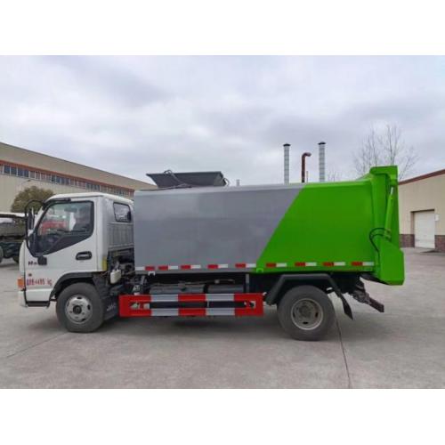 JAC Side Loading Rear Dumping Rubbish Compression Truck