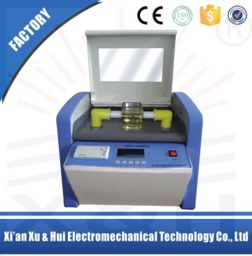 Transformer oil dielectric strength tester