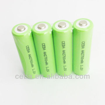 Battery manufacturer nimh aa rechargeable battery 3000 mah