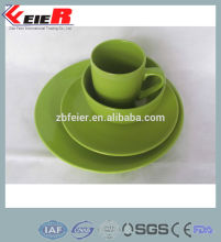 20 pieces glazed ceramic dinnerware