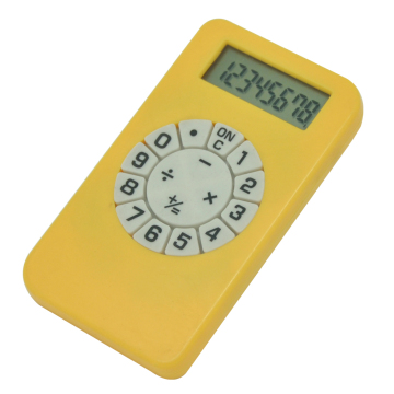 Mini Travel, 8 Digit Pretty, Fancy Keypad Calculator