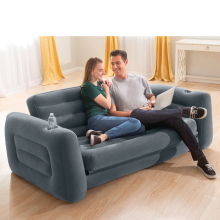 Inflatable Air Sofa Bed: Home PVC 2-in-1 Foldable Double Size