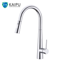 Faucet for kitchen sink with pull out spray