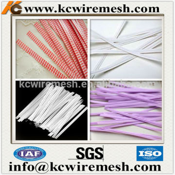 PVC coated wire for binding bread bag