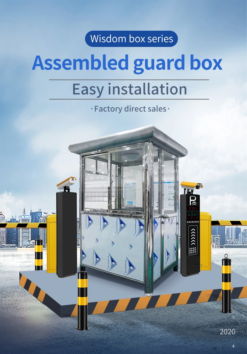 Good Quality Metal Booth Outdoor Traffic Metal Kiosk Booth