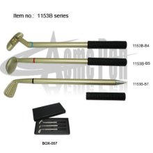 Golf Ballpoin Pen 3 colors Ball Pen Novelty Design for Golf Club Gifts