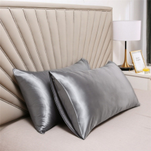Satin Pillow Covers with Envelope Closure - Queen Size