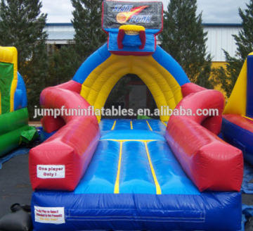inflatable slam dunk for basketball game