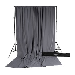 2-In-1 Backdrop Panel 1.5*2M Screen Cloth Background Collapsible Backdrop