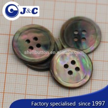 natural brown mother of peal shell button