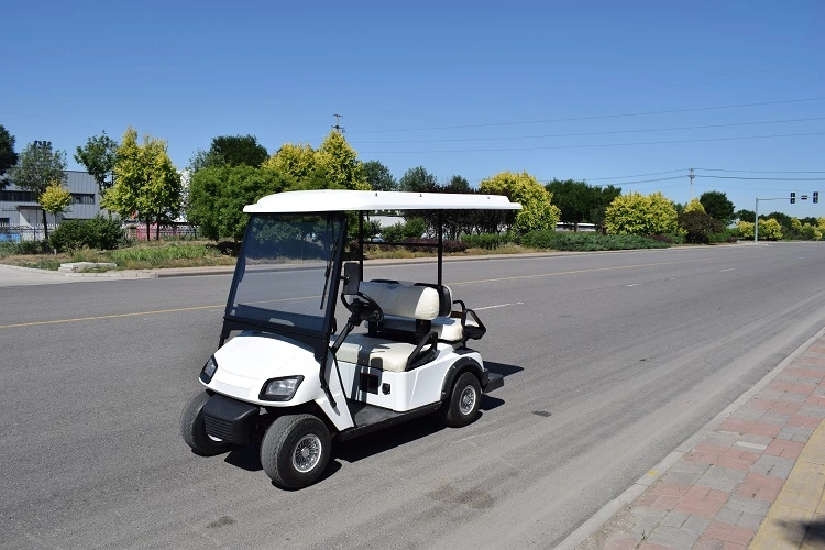 China 2 Seaters Shuttle Electric Vehicle Tourist Hotel Utility Electric Golf Car