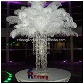 centerpiece ostrich feather
