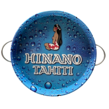 Tinplate round tray for party