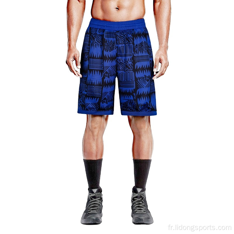 Fashion sublimation camouflage camo short de plage d&#39;été