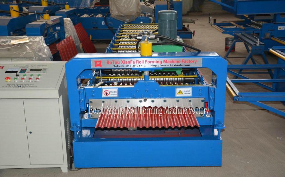 New Design For Arc Color Steel Roof Sheet Machine