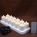 Luminara Pindah Api Lilin LED Isi Ulang 12 Set