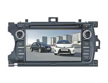 8 inch double din Touch Screen car DVD player for toyota yaris 2012