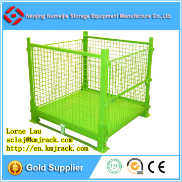 High Quality Powder Painted Collapsible Mesh Pallet Container