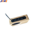 Smart FM Radio con Bamboo Led Clock