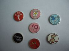 Metal Fashion Colorful Ball Marker, Custom Ball Marker