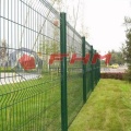 삼각형 벤딩 PVC Coted Welded Wire Fence