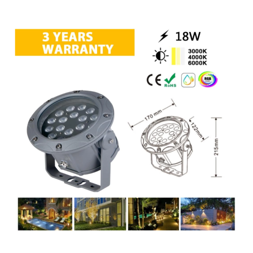 LED Outdoor Project Light Light لبناء الإضاءة