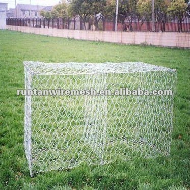 Stone Cage Wire Mesh/PVC Coated Stone Gabion Wire Mesh