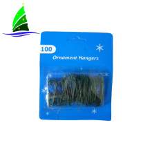 Holiday promotional long Christmas ornaments hangers