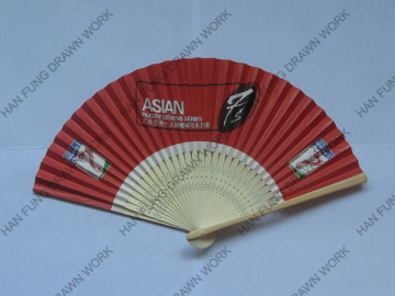 quality craft promotional hand paper fan