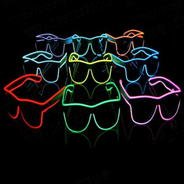 Hot Selling LED EL Glasses - Light Up Sunglasses for Party Decor