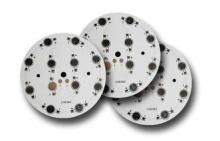 Roud Two Layer HASL print circuit board PCB For Led Lightin