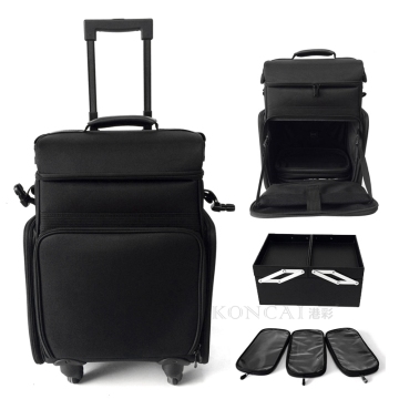Professional Nylon Pilot Beauty Case on wheels