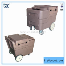 110L Sliding Ice Storage Caddies for Hotel, KTV, Cafes