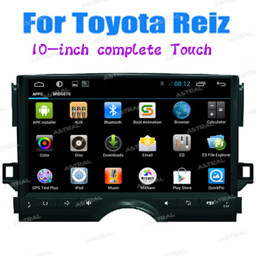 China Wholesale Toyota In Dash Radio Tv Built in Gps Navi Full Touch for Reiz