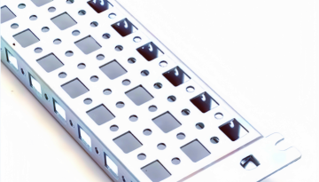 Electrical cabinet side beam profiles