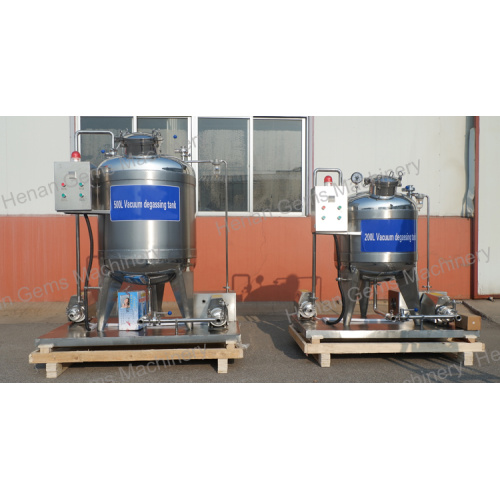 เครื่องดูดสูญญากาศ Degassing Tank Fruit Juice Deaerator